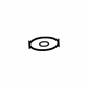 Mitsubishi MB242360 Top Nut Washer