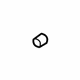 Mitsubishi MR374672 Lower Control Arm Bushing, Rear