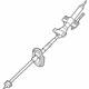Mitsubishi MR493261 Steering Column