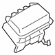 Mitsubishi 7030A631 Passenger Inflator Module, Passenger Side
