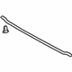 Mitsubishi MR437095 Seal To Hood, Driver Side