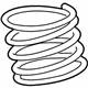 Mitsubishi 4040A073 Coil Spring