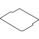 Mitsubishi 7646A510XA Cargo Box Lid