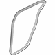 Mitsubishi 5755A405 Weatherstrip On Body, Driver Side