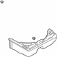 Mitsubishi 7646A471 Compartment, Driver Side