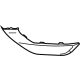 Mitsubishi 6407A415 Lower Trim, Driver Side Chrome