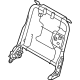 Mitsubishi 6902F053 Seat Back Frame, Driver Side