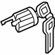 Mitsubishi MR954938 Ignition Lock Cylinder