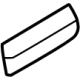 Mitsubishi 7230B133XA Lower Quarter Trim Clip
