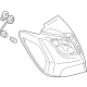 Mitsubishi 8330B277 Tail Lamp Assembly, Driver Side