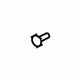 Mitsubishi MR656139 Rear Console Screw
