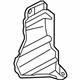 Mitsubishi 6400F048 Air Guide, Passenger Side