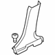 Mitsubishi 7211A055XA Lower Center Pillar Trim, Driver Side Black