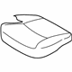 Mitsubishi 6911B563HE Cushion Cover, Driver Side Dark Gray