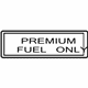 Mitsubishi MN131022 Fuel Label