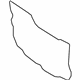 Mitsubishi 7265A315 Water Deflector