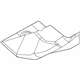 Mitsubishi 1810A222 Heat Shield