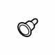 Mitsubishi MR971764 Splash Shield Retainer