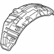 Mitsubishi 5370A423 Wheelhouse Liner, Driver Side