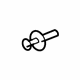 Mitsubishi MR138807 Energy Absorber Clip