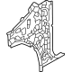 Mitsubishi 5311F469 Inner Hinge Pillar, Driver Side