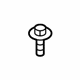 Mitsubishi MD300358 Air Cleaner Body Bolt