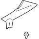 Mitsubishi 76953W031P Rear Sill Plate, Passenger Side