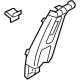 Mitsubishi 7211A529XA Upper Center Pillar Trim, Driver Side