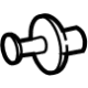 Mitsubishi 7217A228 Cowl Trim Fastener