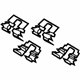 Mitsubishi 4605A818 Brake Pads Clip