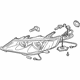 Mitsubishi 8301B607 Headlamp Assembly, Driver Side