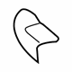 Mitsubishi 6911B245 Seat Cushion Pad