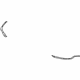 Mitsubishi MN126460 Upper Plate, Driver Side