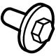 Mitsubishi MQ718280 Crankshaft Pulley Bolt, Center