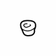 Mitsubishi MB242260 Engine Cradle Nut