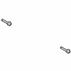 Mitsubishi MR589484 Rear Lower Control Arm Adjust Bolt