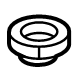 Mitsubishi AX000040 Front Bracket Insulator