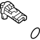 Mitsubishi 1525A069 Mass Air Flow Sensor