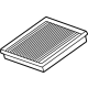 Mitsubishi 1500A831 Air Filter