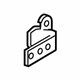 Mitsubishi 5702A063 Lower Hinge