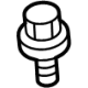Mitsubishi AX000006 Bracket Bolt