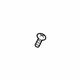 Mitsubishi MU461033 Combination Lamp Assembly Screw