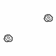Mitsubishi MR367651 Trim Plate Nut