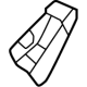 Mitsubishi 5228A753 Lower Reinforcement, Driver Side
