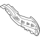 Mitsubishi 5314B287 Rear Pillar Reinforcement, Driver Side