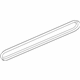 Mitsubishi 8334A043 High Mount Lamp Gasket