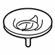 Mitsubishi 4268A080 Spare Tire Retainer