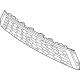 Mitsubishi 6405A380XA Center Grille Black