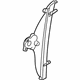Mitsubishi MR991325 Window Regulator, Driver Side