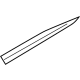 Mitsubishi 6512A995 Rear Molding, Driver Side